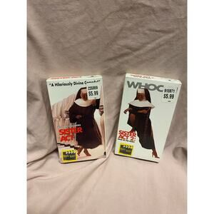 Sister Act 1 & 2 VHS New & Sealed WHOOPI